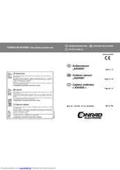 Conrad Electronic ASH555 Bedienungsanleitung