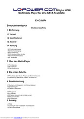 LC-POWER EH-35MP4 Benutzerhandbuch