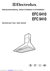 Electrolux EFC 9410 Gebrauchsanweisung