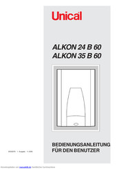 Unical ALKON 35 B 60 Bedienungsanleitung