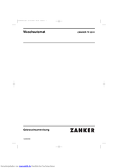 ZANKER FR 2241 Gebrauchsanweisung