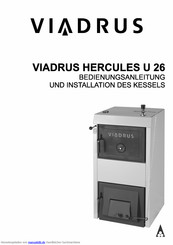 Viadrus HERCULES U 26 Bedienungsanleitung