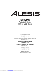 Alesis MicLink Wireless Kurzanleitung