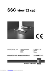 Rittal SSC view 32 cat Installations- Und Bedienungsanleitung