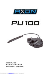 Axon PU 100 Handbuch