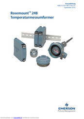 Emerson Rosemount 248 Kurzanleitung