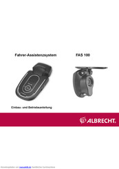 Albrecht FAS 100 Einbau- Und Betriebsanleitung