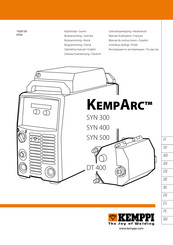 Kemppi KempArc SYN 300 Gebrauchsanweisung