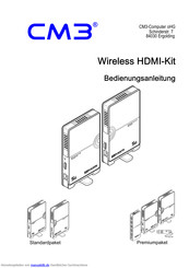 CM3-Computer Wireless HDMI-Kit Bedienungsanleitung