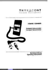 Thyracont VD84MIR Betriebsanleitung