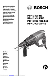 Bosch PBH 3000-2 FRE Bedienungsanleitung
