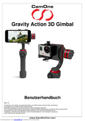 CamOne Gravity Action 3D Gimbal Benutzerhandbuch