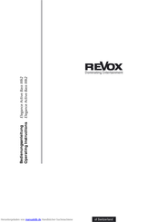Revox Elegance Active Bass Mk2 Bedienungsanleitung