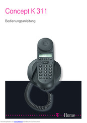 Telecom Concept K 311 Bedienungsanleitung