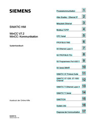 Siemens Simatic HMI WinCC V7.2 System Administration Handbuch