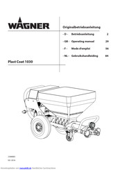 WAGNER Plast Coat 1030 Originalbetriebsanleitung