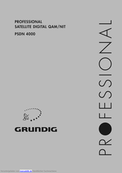 Grundig PSDN 4000 Handbuch