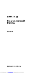 Siemens SIMATIC S5 PG 605U Handbuch