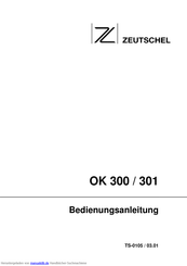 Zeutschel OK 300 Bedienungsanleitung