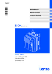 Lenze 9300 vector Montageanleitung