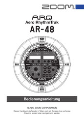 Zoom ARQ Aero RhythmTrak AR-48 Bedienungsanleitung