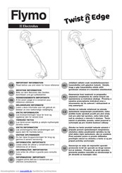 Flymo TWIST N EDGE 25 Betriebsanweisung