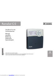 remeha RemaSol C/2 Handbuch