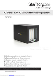 StarTech.com PEX2PCI4 Bedienungsanleitung