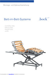 Bock unilift Montage- Und Gebrauchsanleitung