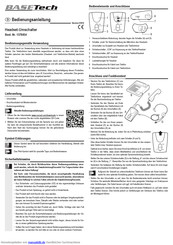 BASETech 1378454 Bedienungsanleitung