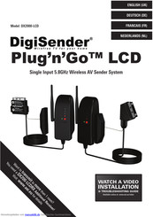DigiSender DX2000-LCD Plug'n'Go LCD Handbuch