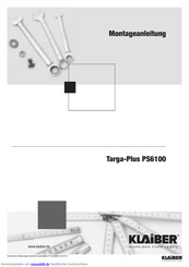 Klaiber Targa-Plus PS6100 Montageanleitung
