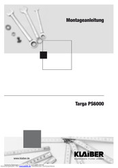Klaiber Targa PS6000 Montageanleitung