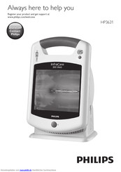 Philips InfraCare HP3631 Bedienungsanleitung