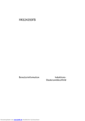 AEG HK634200FB Benutzerinformation