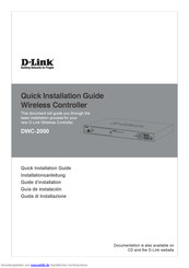D-Link DWC-2000 Installationsanleitung