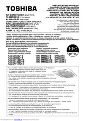 Toshiba RAV-SM1402UT-E Installationshandbuch