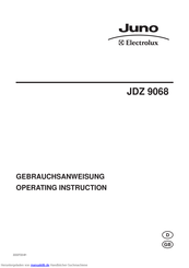 JUNO JDZ 9068 Gebrauchsanweisung
