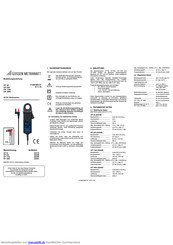 Gossen MetraWatt Z202B Bedienungsanleitung