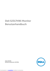 Dell S2317HWi Benutzerhandbuch