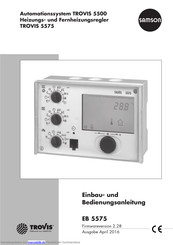 Samson TROVIS 5500 Einbau- Und Bedienungsanleitung
