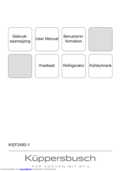 Küppersbusch IKEF2480-1 Benutzerinformation