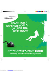 Electrolux Ergospace ZEG301 Bedienungsanleitung