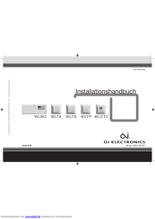OJ Electronics WLM2 Installationshandbuch