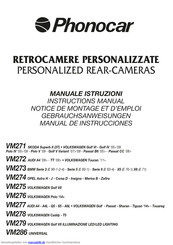 Phonocar VM277 Gebrauchsanweisungen