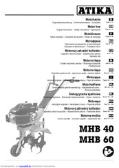 ATIKA MHB 60 Originalbetriebsanleitung