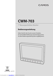 Camos CWM-703 Bedienungsanleitung