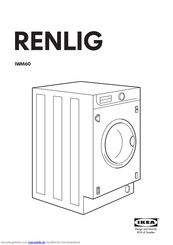Ikea RENLIG IWM60 Handbuch