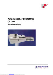 FP OL 700 Betriebsanleitung