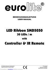 EuroLite LED Ribbon SMD5050 Bedienungsanleitung